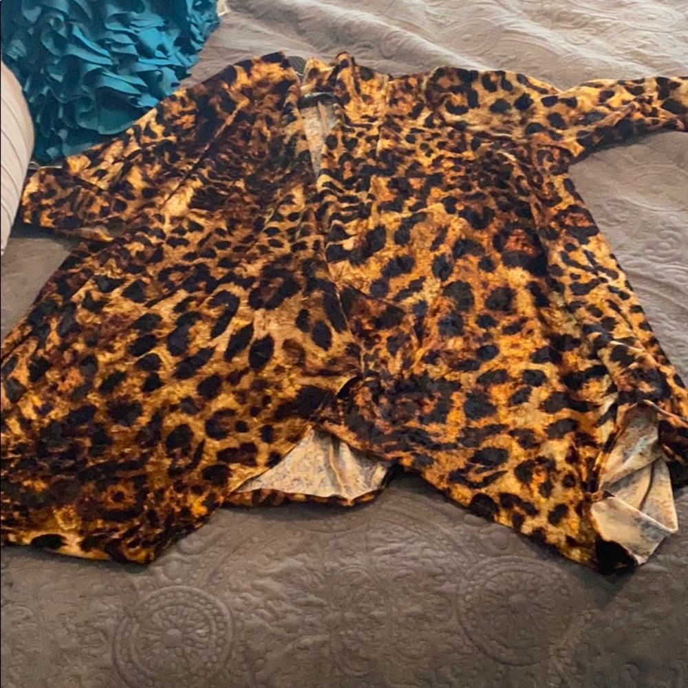 Cheetah cardigan